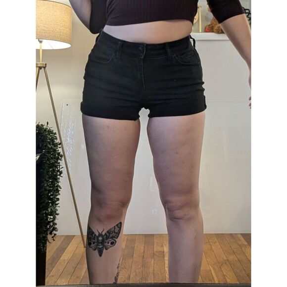 Black Shorts Womens size 11 / 30 So Kohl's - Picture 6 of 10